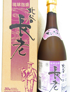 北谷長老  琉球泡盛 30度 720ml