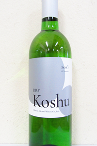 山梨 シャトー酒折 甲州ドライ 2024 750ml