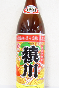 猿川 壱岐麦焼酎 25度 900ml