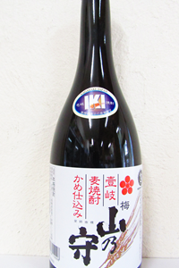 山乃守 壱岐麦焼酎 25度 720ml