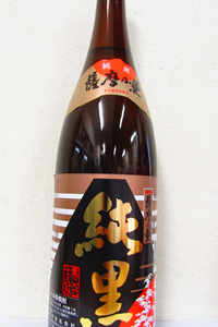 田村合名会社 薩摩乃薫 純黒 芋焼酎 25度 1.8L