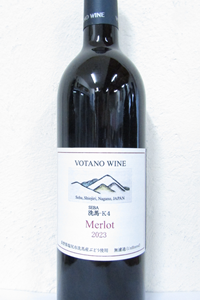 VOTANO WINE　Merlot 2023 750ml