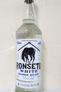馬宿蒸留所 RON SETO WHITE RUM 40度 700ml