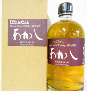 シングルモルトウイスキーあかし Imo Sherry Cask 3年 50度 500ml